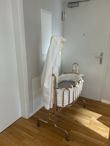 Antike babywiege babybett - babywiege,
