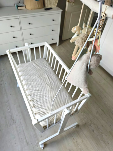 Holz schaukelwiege babywiege - holz,