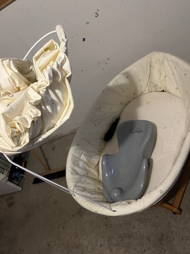 Rattan baby schaukelwiege - rattan, baby-schaukelwiege