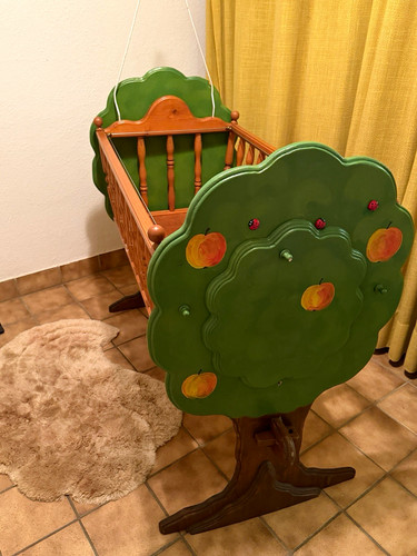 Holz baby schaukelwiege - baby,