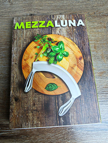 Mezzaluna wiegemesser mit - mezzaluna, 2